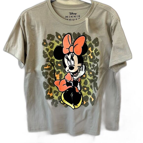 Disney Tops - Disney T-Shirt Women's Size XL Color Gray Minnie Mouse Graphic T-Shirt. NWT